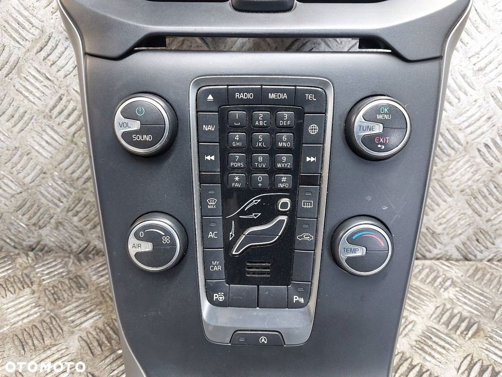 RADIO ODTWARZACZ WYŚWIETLACZ GŁOŚNIKI WODOSPAD PANEL VOLVO V40 II 30657445 - 7