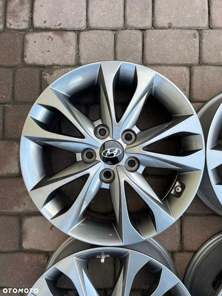 Oryginalne alufelgi Hyundai 5x114,3 16 cali Czujniki Tucson IX35 - 9