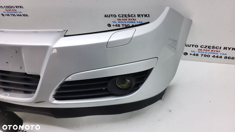 Opel Astra H III Zderzak Przód 375768702 - 5