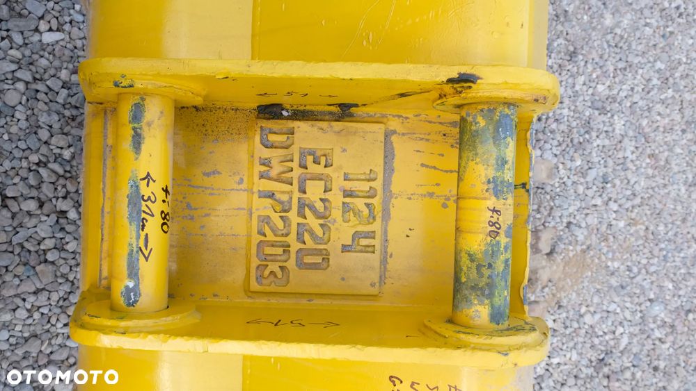 łyżka do koparki wąska 80cm sworznie fi 80mm volvo Cat Jcb inne miller - 8