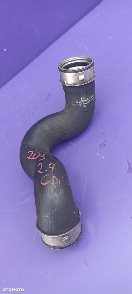 WĄŻ RURA INTERCOOLERA A2035281882 W203 2.7 CDI - 3