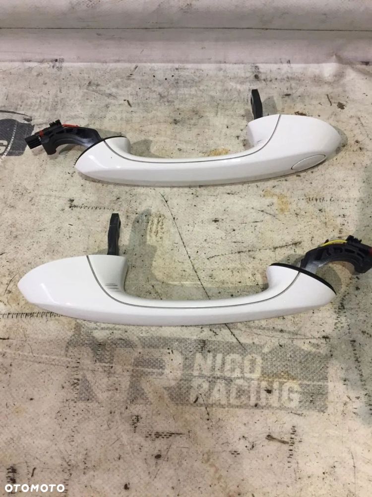 KLAMKA PRAWA KEYLESS LED BMW G14 G15 G16 A300 ALPIN WEISS - 2