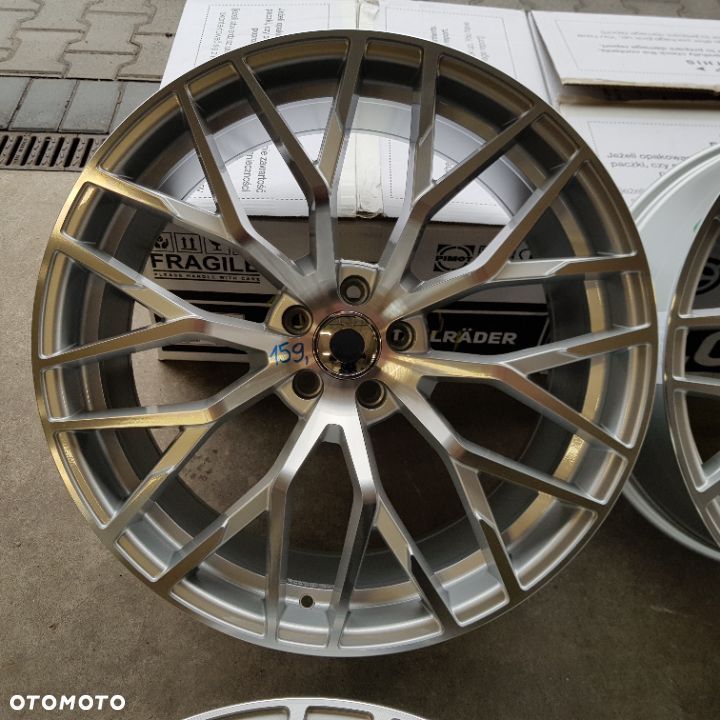 4x 9,5x21 ET25 5x112 Otwór centralny 66,45 Nowy komplet felg aluminiowych Audi  ,VW, Mercedes - 5