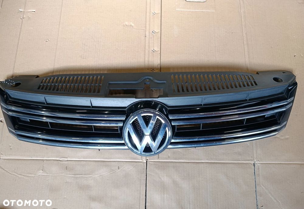VW TIGUAN I 5N GRILL ATRAPA ZDERZAKA PRZÓD 5N0853653E - 1