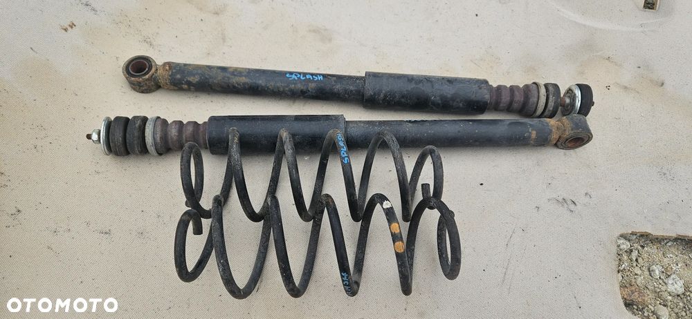 Amortyzator sprężyna tył tylny Suzuki Splash Agila B 1,0 1,2 2009-2011 5d - 1
