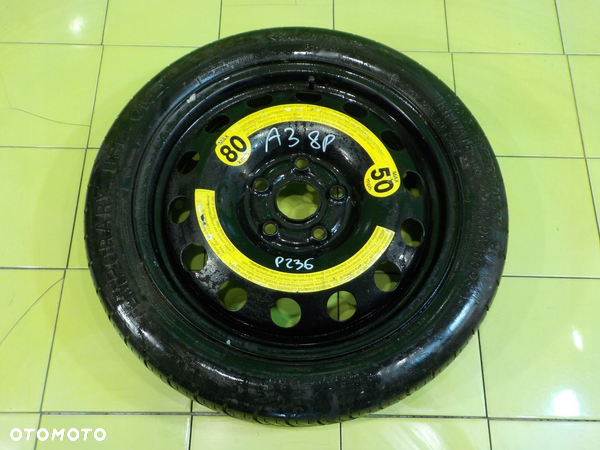 AUDI A3 8P GOLF V kolo dojazdowe 125/70/16 5X112
