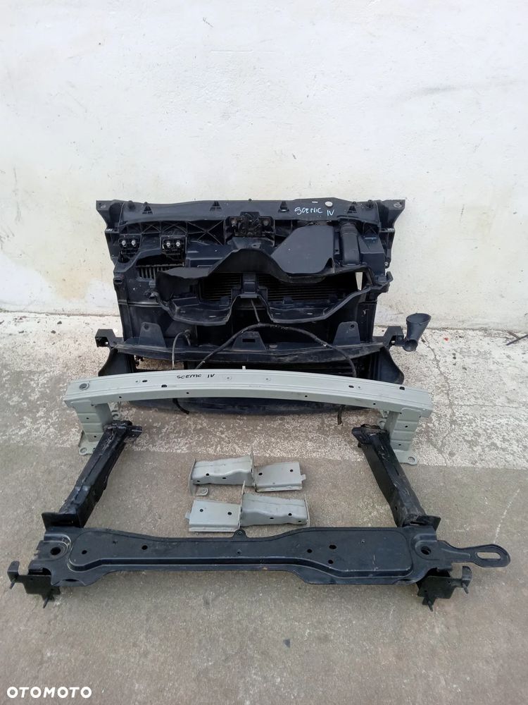 RENAULT SCENIC IV  - PAS PRZEDNI CHŁODNICE WENTYLA