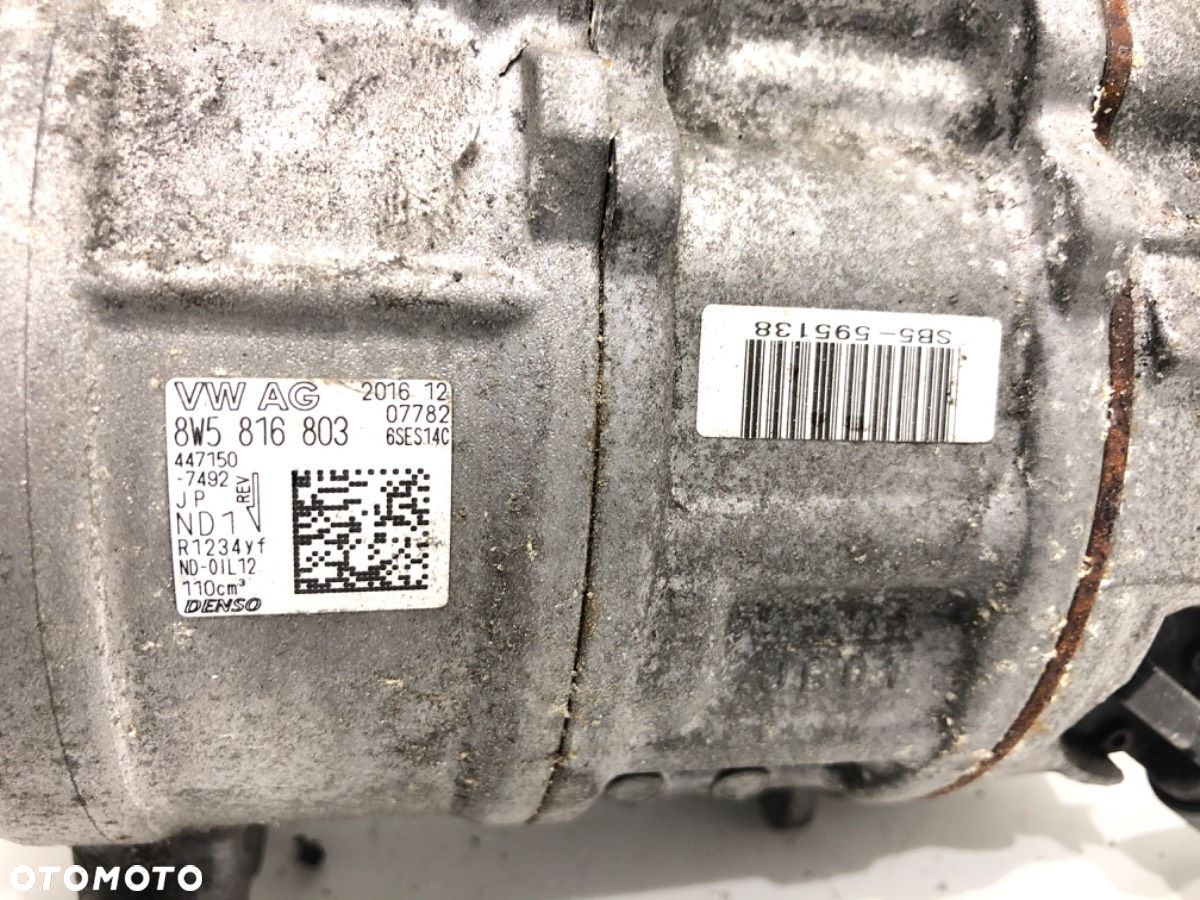 SPRĘŻARKA KLIMATYZACJI - 499.00 PLN - AUDI A4 B9 Avant (8W5, 8WD) 2015 - 2022 2.0 TDI 140 kW [190 - 2