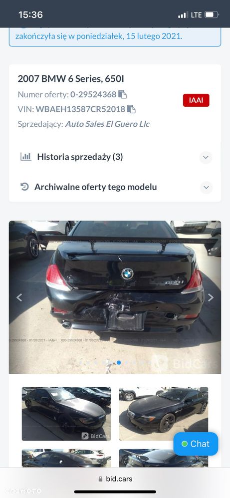 BMW Seria 6 650 i - 19