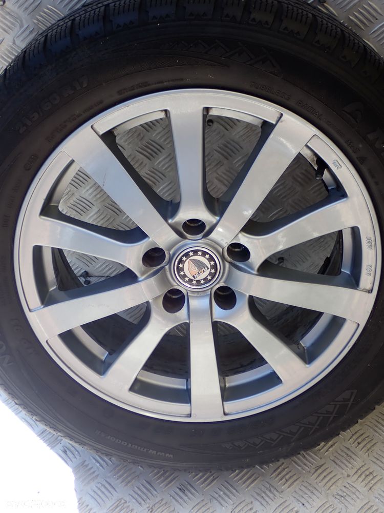 KOŁA FELGI ALUMINIOWE NISSAN QASHQAI  7JX17  ET 40  5X114,3  RP4-7017  OPONY GRATIS - 4