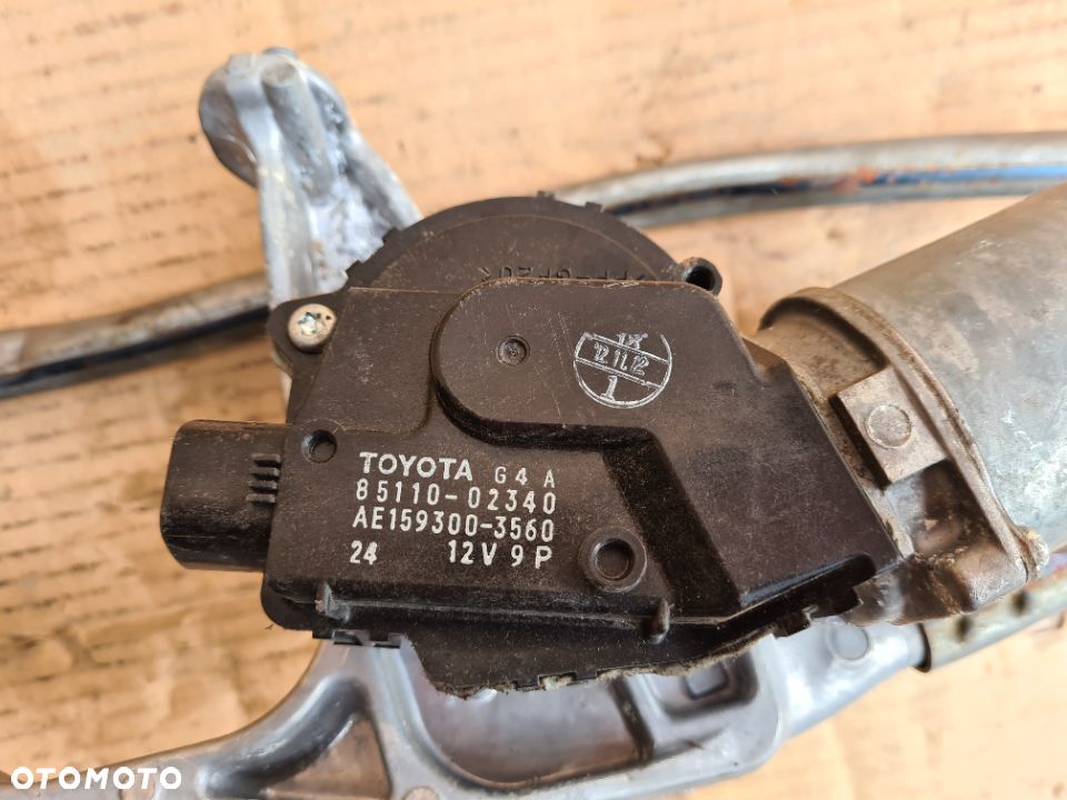 Toyota Auris II E18 mechanizm wycieraczek szyby przedniej czołowej ramiona prawe lewe - 8