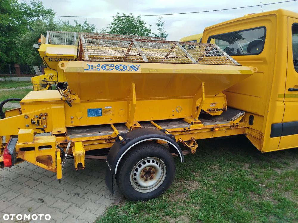 Mercedes-Benz Sprinter 313CDi Solarka Piaskarka Posypywarka Hydraulika rozrzutnik ECON Specjalny komunalny Schmidt gritter salt spreader pługopiaskarka - 16