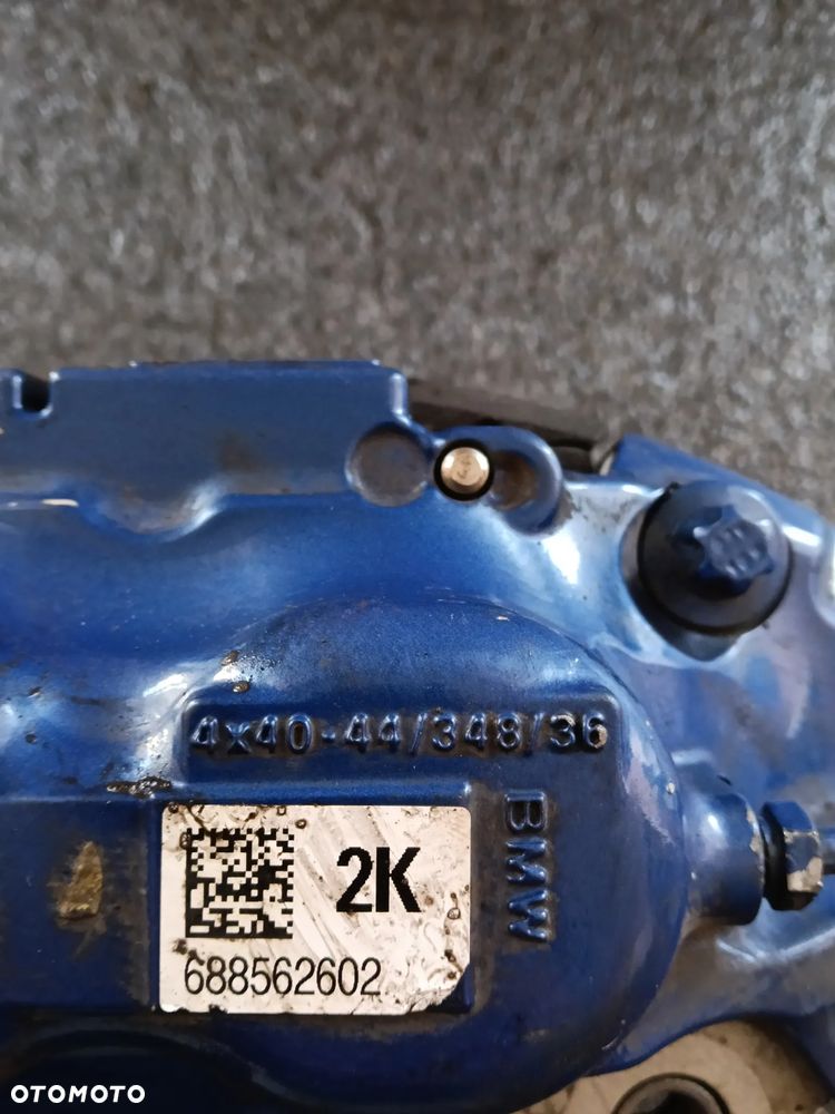 BMW G30 G20 G01 G02 X3 X4 G30 M-PAKIET ZACISK PRAWY PRZÓD KLOCKI 348 - 6