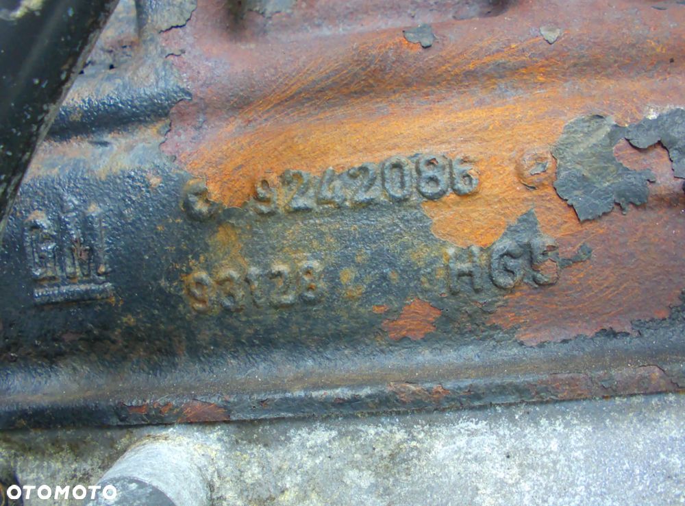 Silnik Opel 1.2 Z12xe części głowica wtryski kolektor - 7