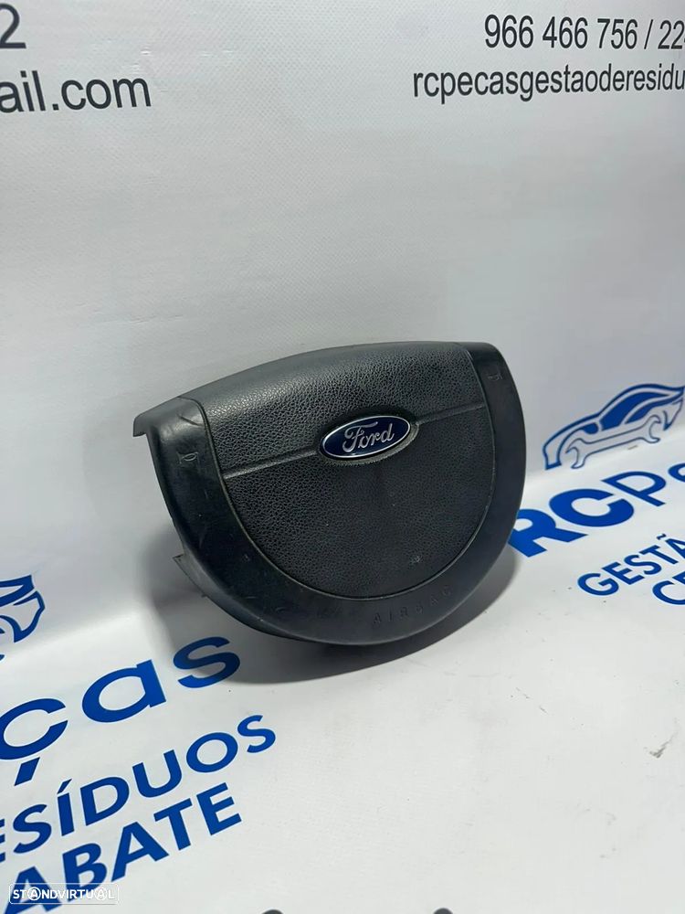 .Airbag Volante Guiador Original Ford Fiesta 5 MK5 2S6AA042B85ALZHHD 2002 - 2008 - 3