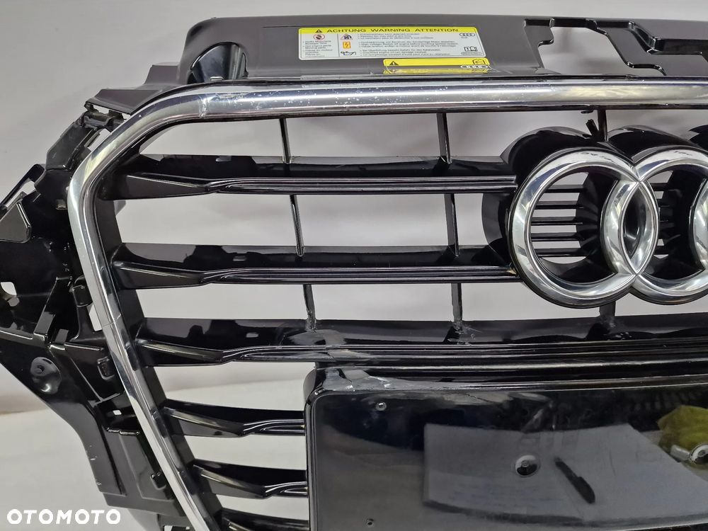 AUDI A3 8V / 8V3 / S3 12- ATRAPA / GRILL PRZEDNI PRZÓD NA WYSOKI POŁYSK , NR 8V3853651 , NR AUKCJI GL355 - 11