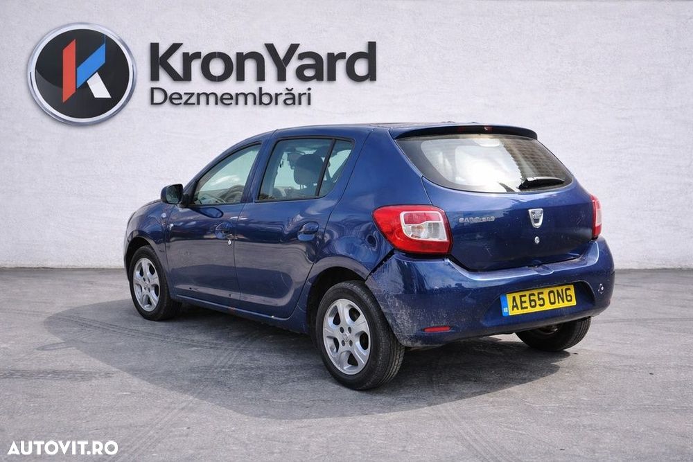Dezmembrari  Dezmembrez  Piese Dacia Sandero 2  1.2 B  1.5 D  0.9 B  2012 - 2016 - 2