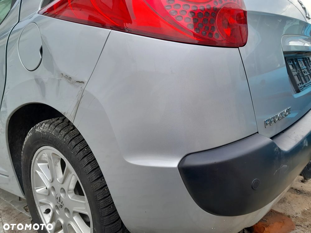 PEUGEOT 207 SW ZDERZAK TYLNY TYŁ PDC KOLOR: EZR - 6