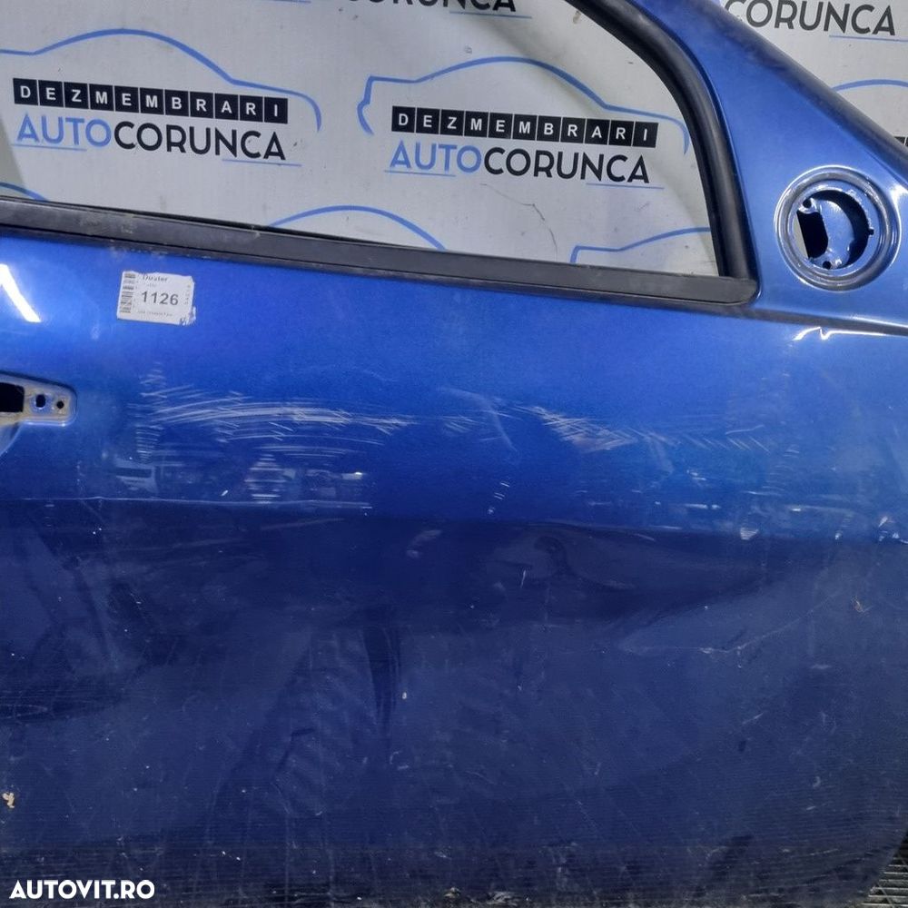 Usa Dreapta Fata Dacia Duster 2010 - 2013 SUV 4 Usi ALBASTRU (1126) - 2