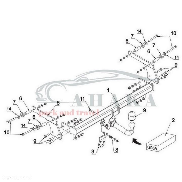 Hak Holowniczy Automat Do Dacia Duster III Od 2017 - 2