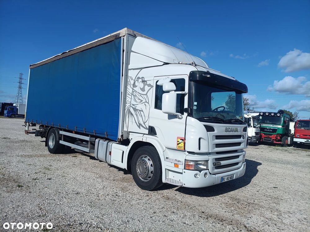 Scania P320 Firanka, Sprowadzona, Zabudowa 8,6 m - 3