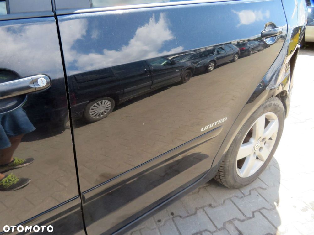 DRZWI TYLNE LEWE GOLF V PLUS 5M0 L041  CZARNY VOLKSWAGEN 2005-2009 - 2