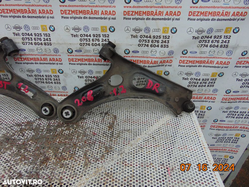 Bascula fata Peugeot 208 Opel corsa F dupa 2019 bascule fata stanga dreapta brat brate - 3