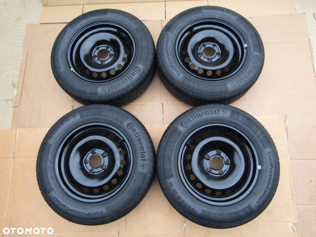 4x Felgi Koła 15 Renault Megane III Scenic Fluence + Opony Letnie 195/65 15 - 5