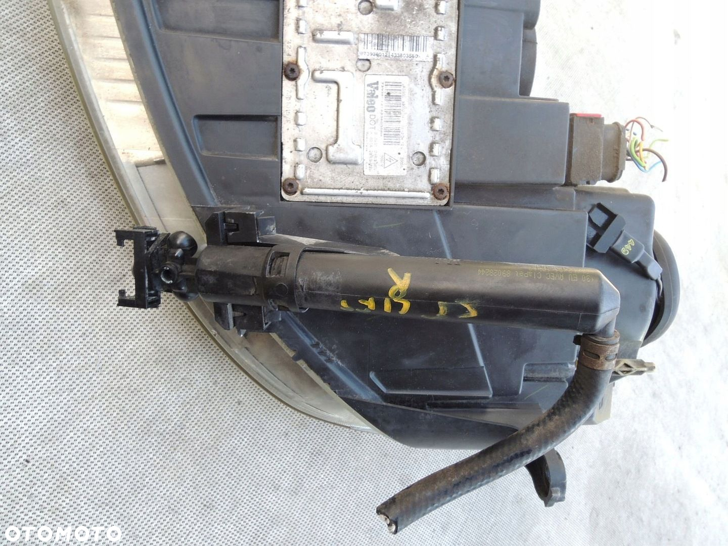 REFLEKTOR XENON PRAWY SPRYSK MODUŁ EU - CITROEN C5 X3 lLIFT 04-08r - 4