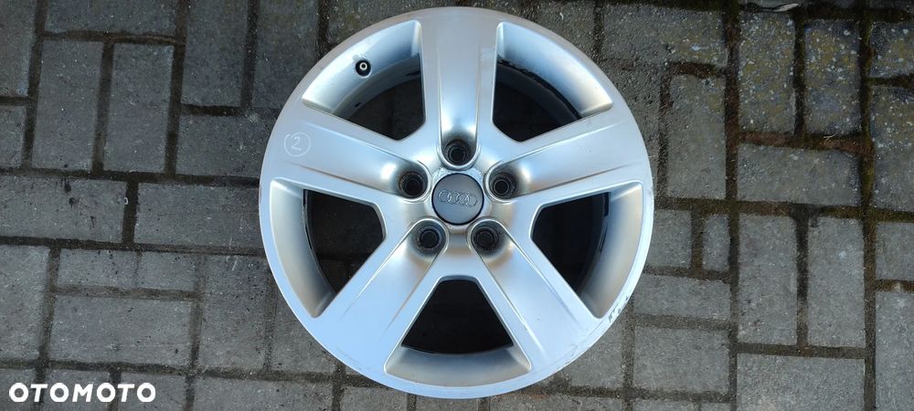 FELGI 5x112 7Jx16 CALI ET42 8E0601025B AUDI A3 A4 A6 KOMPLET fi 57.1 4 SZTUKI KOMPLET - 4