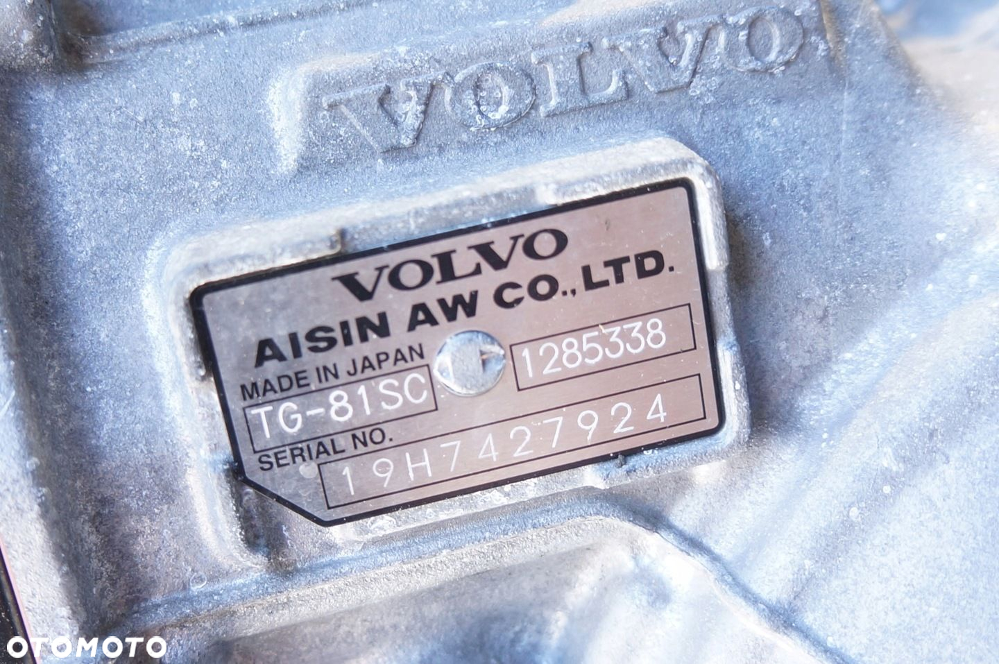 SKRZYNIA BIEGÓW VOLVO XC40 2.0D TG-81SC P1285338 - 7