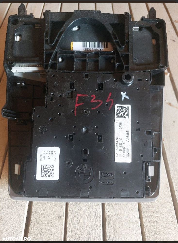 Consola centrala plafon cu trapa, BMW F34 GT-2015 - 2