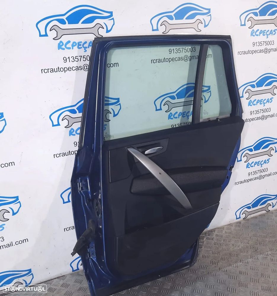 PORTA PORTAS TRASEIRA TRÁS DIREITA BMW X3 E83 41003449338 3449338  FECHO ELEVADOR MOTOR PUXADOR VIDRO - 6