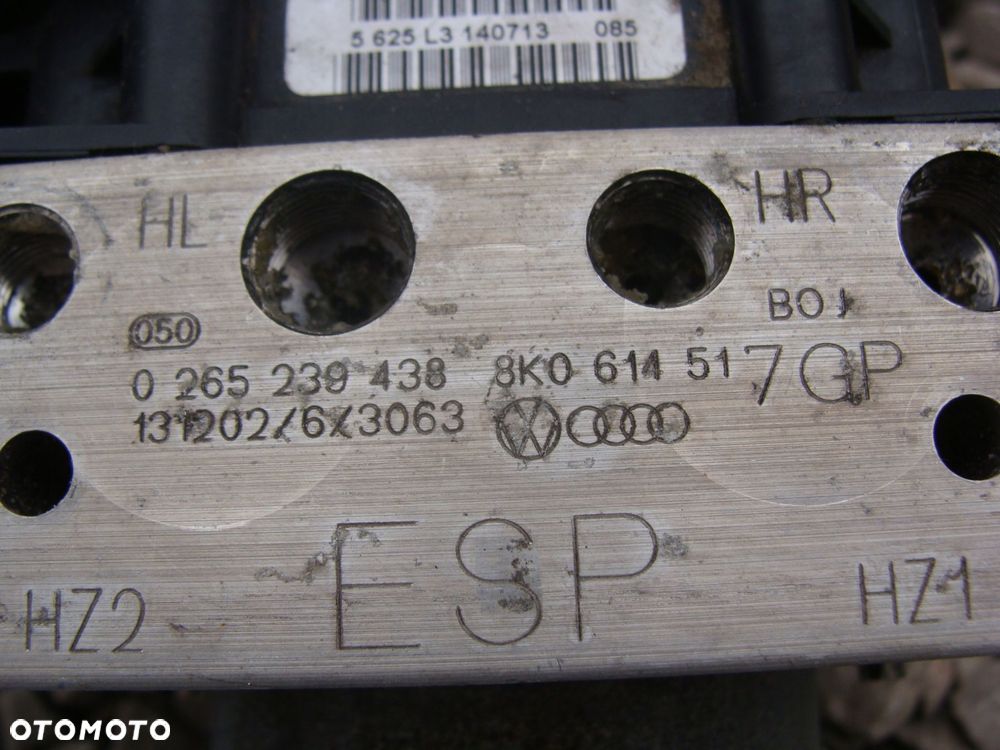 abs esp audi a4 a5 lift 8k0614517gp 8k0907379cl !! - 2