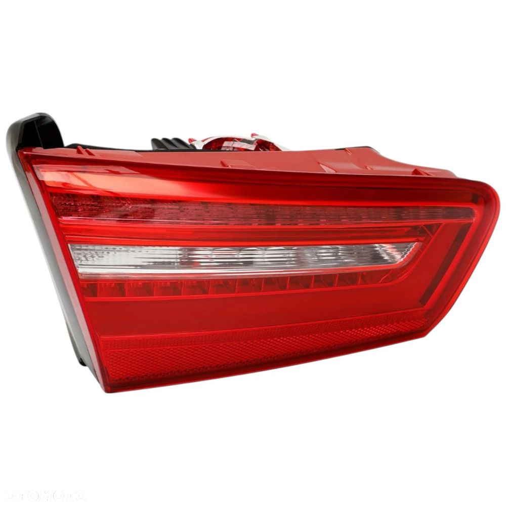 AUDI A6 C7 Sedan 2011-2014 lampa tylna LEWA wewnętrzna w klapę bagażnika - 4