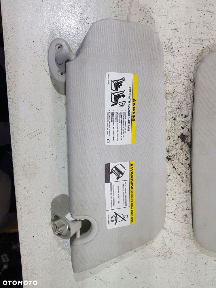 osłona przeciwsłoneczna słoneczka jeep compass i 07 rok 2.4b komplet - 3