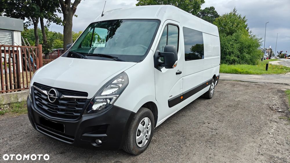 Opel Movano  brygadówka 7 osób klima nawigacja hak tempomat ledy - 3