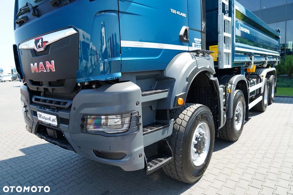 MAN TGS 41.480 / 8X8 / WYMIEŃ SWÓJ STARY NA NOWY / WYWROTKA 3 STRONNA / BORDMATIC / KH KIPPER / AUTOMAT / FABRYCZNIE NOWA - 2025 R / DOSTĘPNY OD RĘKI - 20