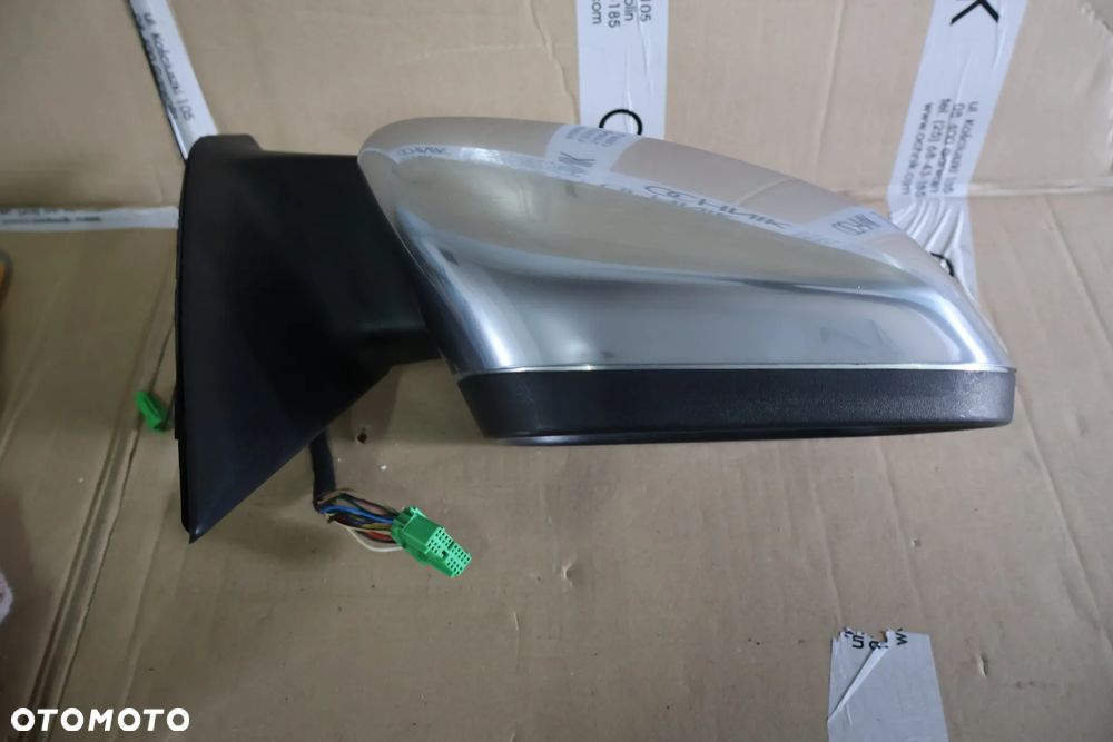 VOLVO XC90 LIFT 12-14 LUSTERKO PRAWE CHROM BLIS KAMERA 18 PIN ORYGINAŁ EUROPA 31217514 - 10