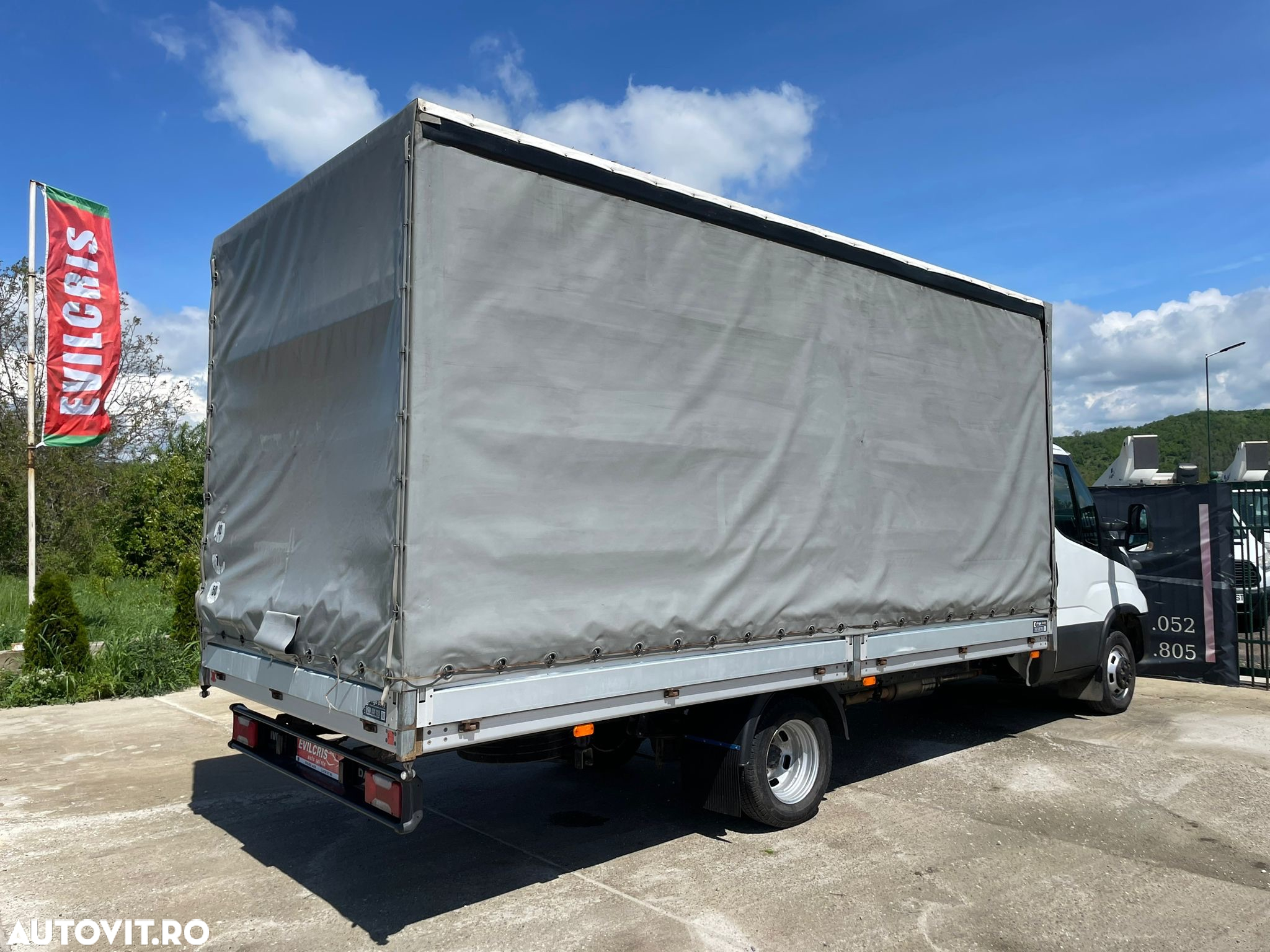 Iveco Daily 35C14 Prelata 10 EUROPALETI AXA DUBLA SPATE - 10