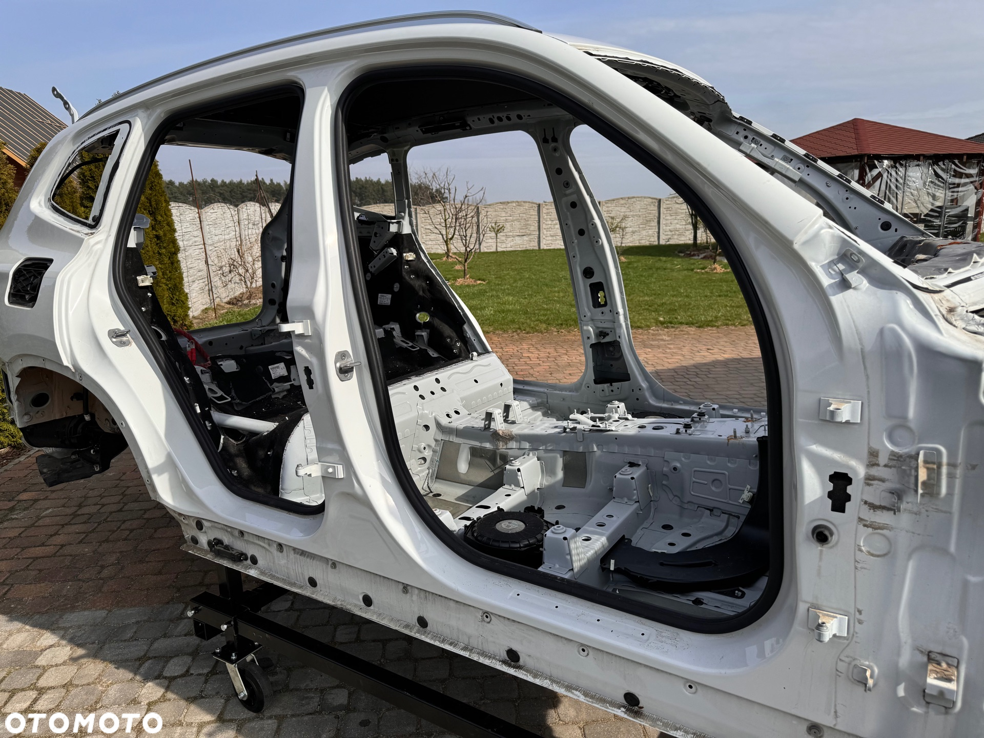 ĆWIARTKA BŁOTNIK SŁUPEK tył prawa lewa strona bmw x3 g01 f97 kolor a300 - 5