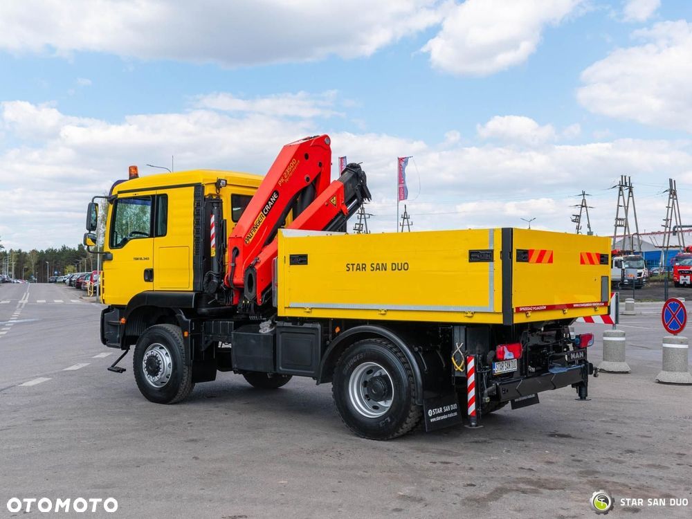 MAN TGM 18.340 4x4 Palfinger PK 23500 HDS Żuraw - 11