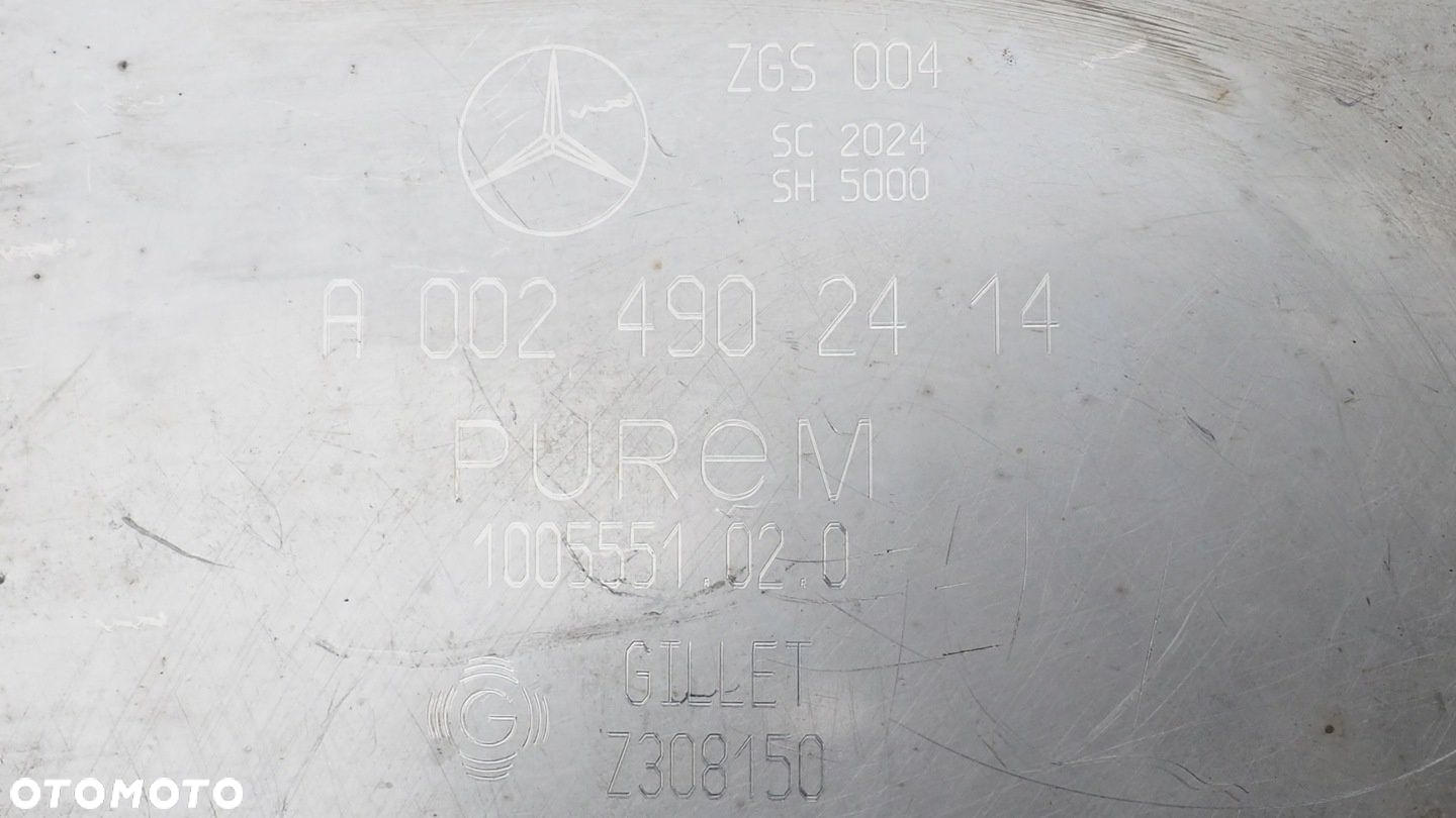 Mercedes Actros MP2 MP3 katalizator tłumik A0024902414 - 6