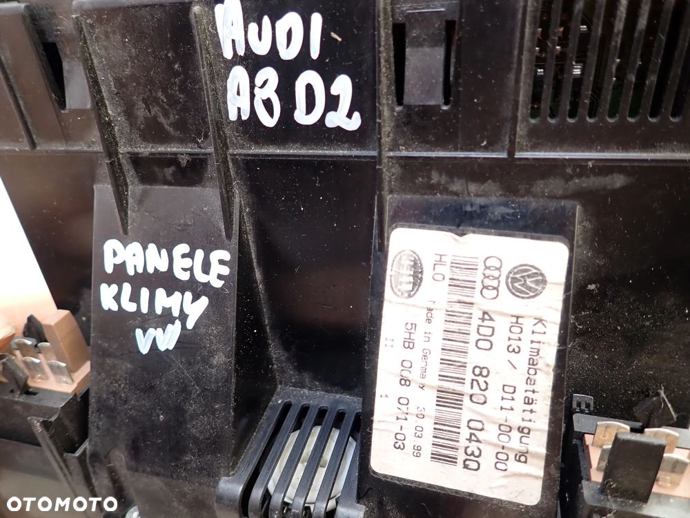 PANELE KLIMATYZACJI- 4D0820043Q, 5K0907044ES, 746-414-51, 8T1820043AA - 3