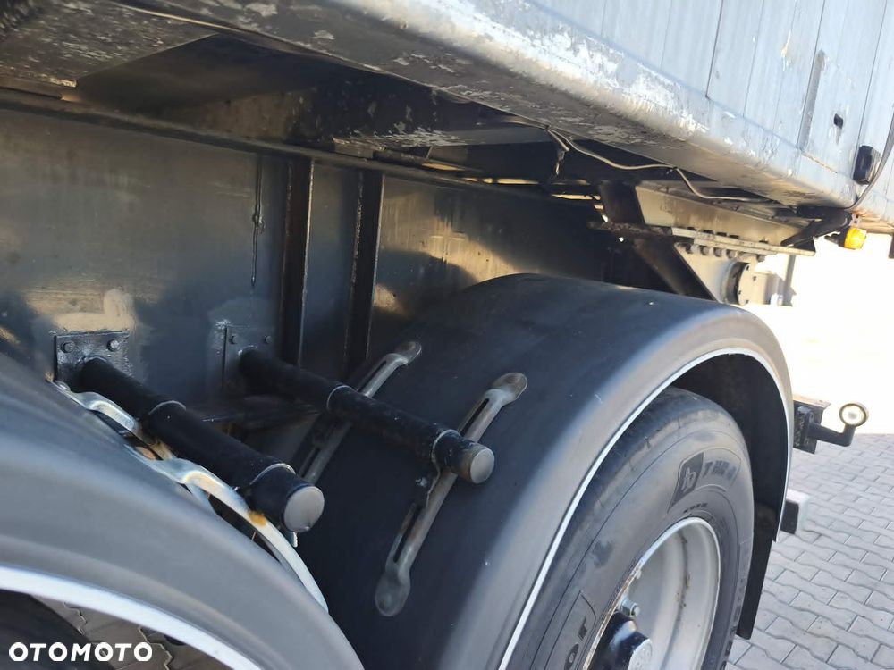 Zaslaw wywrotka 45m3 góra aluminiowa, rama stalowa, Osie Bpw, hamulce bebnowe, os podnoszona - 32