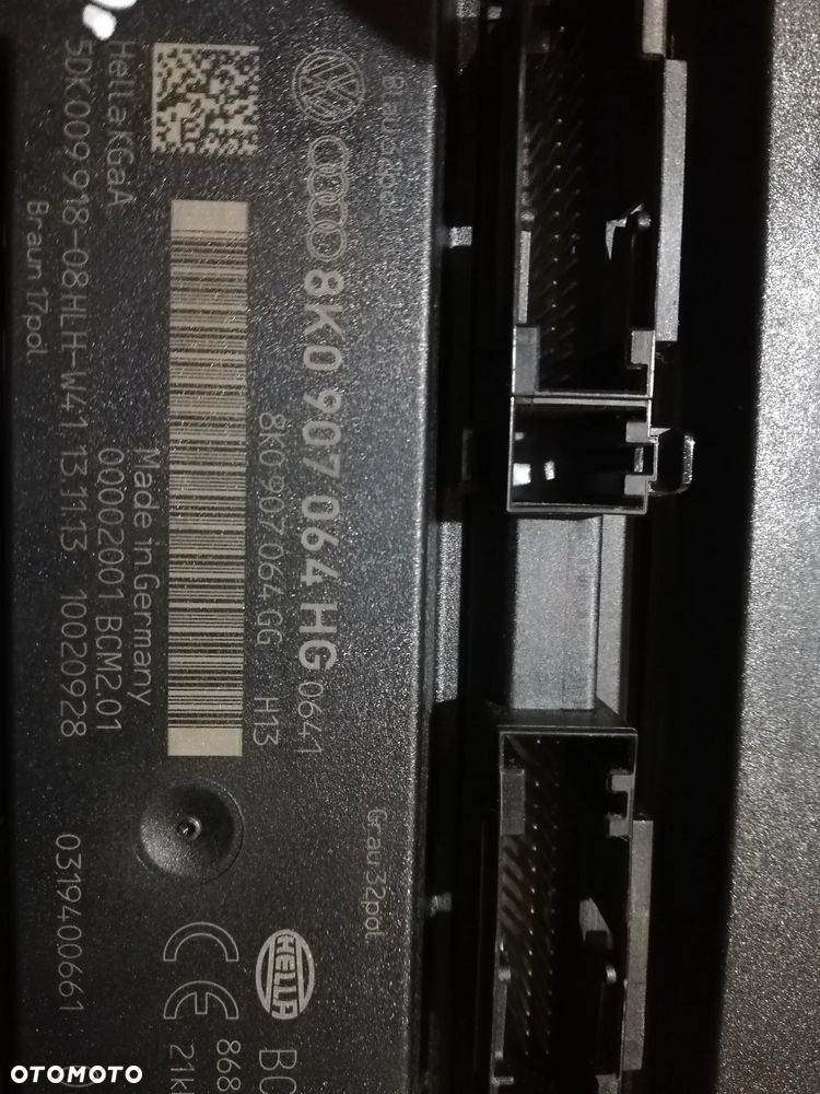 MODUŁ KOMPUTER STEROWNIK KOMFORTU AUDI A4 B8 LIFT 8K0907064HG - 2