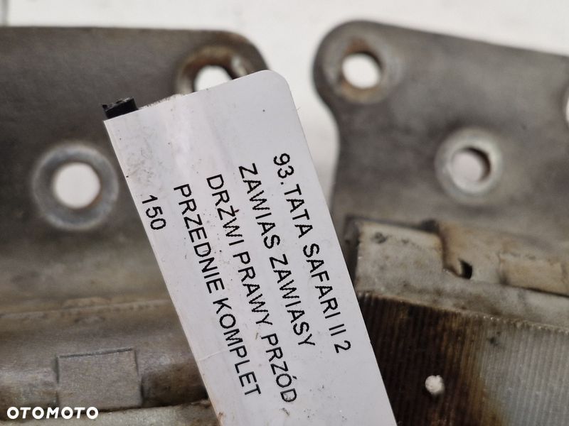 tata safari ii 2 zawias zawiasy drzwi prawy przód przednie komplet - 8
