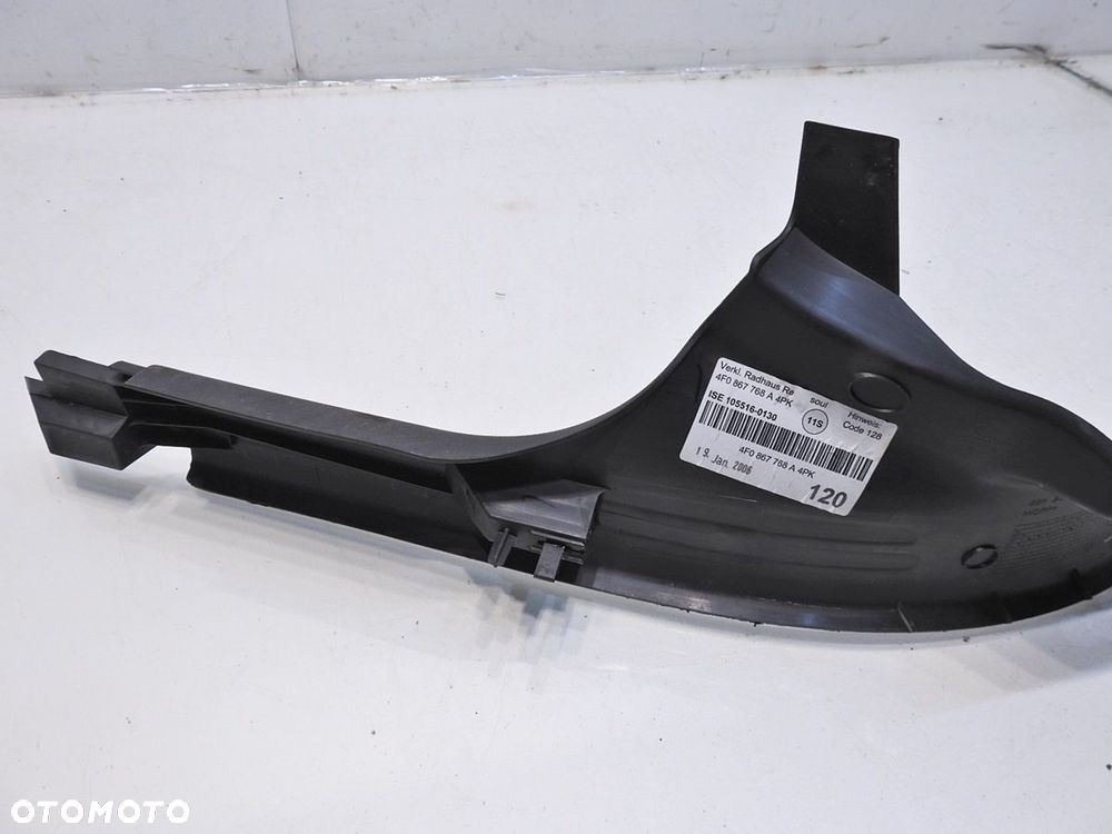 LISTWA NAKŁADKA PROGU PRAWY TYŁ AUDI A6 C6 AVANT - 5