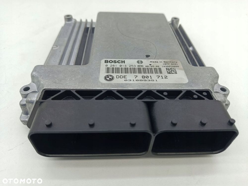 BMW 5 E60 E61 KOMPUTER STEROWNIK SILNIKA ECU 7801712 - 3
