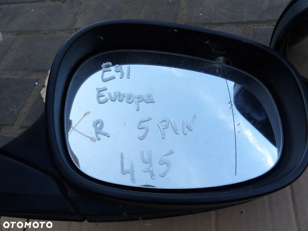 BMW - E91 - LIFT - KOLOR 475 - 5 PIN - LUSTERKO ZEWNĘTRZNE - CENY W OPISIE - EUROPA - 3